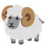 Bélier Emoji 🐏 image - Google Noto Color style