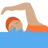 Person Swimming: Medium Skin Tone