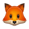 Emoji Volpe 🦊 image - Telegram style