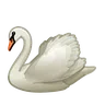 หงส์ Emoji 🦢 image - Telegram style