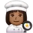 Woman Cook: Medium-Dark Skin Tone