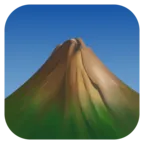 ภูเขา Emoji ⛰ image - Facebook Meta style