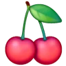 Cherries Emoji 🍒 image - Samsung style