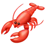 Emoji aragosta 🦞 image - WhatsApp style
