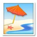 Beach With Umbrella