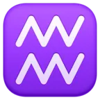 Emoji Acquario ♒ image - Facebook Meta style