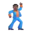 Man Dancing: Medium-Dark Skin Tone