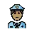 Man Police Officer: Medium Skin Tone