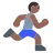 Person Running: Medium-Dark Skin Tone