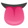 Tongue Emoji 👅 image - Google Noto Color style