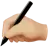 Writing Hand: Medium-Light Skin Tone