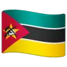 Flag: Mozambique Emoji 🇲🇿 image - WhatsApp style