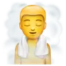 Emoji Persona In Steamy Room 🧖 image - WhatsApp style