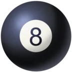 Bilardo Emoji 🎱 image - Facebook Meta style