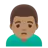 Man Frowning: Medium Skin Tone