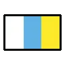 Flag: Canary Islands Emoji 🇮🇨 image - OpenMoji style