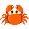 Emoji Granchio 🦀 image - Google Noto Color style