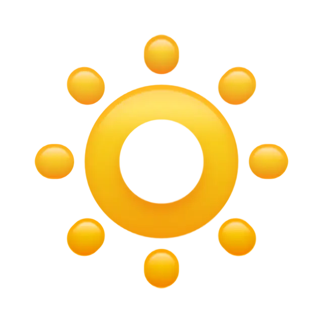 Símbolo de bajo brillo