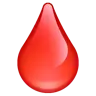 한 방울의 피 Emoji 🩸 image - WhatsApp style