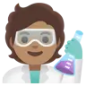 Scientist: Medium Skin Tone Emoji 🧑🏽‍🔬 image - Google Noto Color style