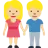 Woman And Man Holding Hands: Medium-Light Skin Tone
