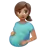 Pregnant Woman: Medium Skin Tone