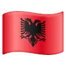 Flag: Albania Emoji 🇦🇱 image - Samsung style