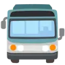 Ankommender Bus Emoji 🚍 image - Google Noto Color style