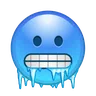 Cold Face Emoji 🥶 image - Telegram style