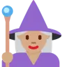 Woman Mage: Medium Skin Tone Emoji 🧙🏽‍♀️ image - Twitter / X (Twemoji) style