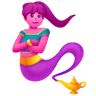 Woman Genie Emoji 🧞‍♀️ image - Samsung style