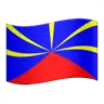 Flag: Réunion Emoji 🇷🇪 image - Apple style