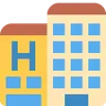โรงแรม Emoji 🏨 image - Twitter / X (Twemoji) style