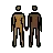 Woman And Man Holding Hands: Medium-Dark Skin Tone, Dark Skin Tone