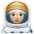 Woman Astronaut: Medium-Light Skin Tone