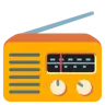 Emoji Radio 📻 image - Google Noto Color style