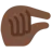 Pinching Hand: Dark Skin Tone