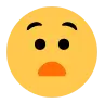Zdenerwowana Twarz Emoji 😧 image - Tossface style