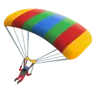 Emoji Paracadute 🪂 image - Google Noto Color style