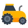 Traktor Emoji 🚜 image - Tossface style