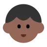Child: Medium-Dark Skin Tone Emoji 🧒🏾 image - Tossface style