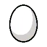 Ei Emoji 🥚 image - OpenMoji style