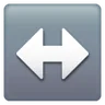 左右箭头 Emoji ↔ image - Samsung style