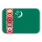 Flag: Turkmenistan