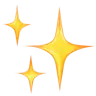 Sparkles Emoji ✨ image - Apple style