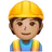 Construction Worker: Medium Skin Tone