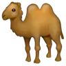 Emoji Cammello della Battriana 🐫 image - WhatsApp style