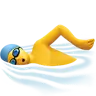 Man Swimming Emoji 🏊‍♂️ image - Apple style