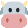 Emoji Faccia di mucca 🐮 image - Twitter / X (Twemoji) style