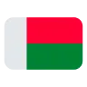 Flag: Madagascar Emoji 🇲🇬 image - Tossface style